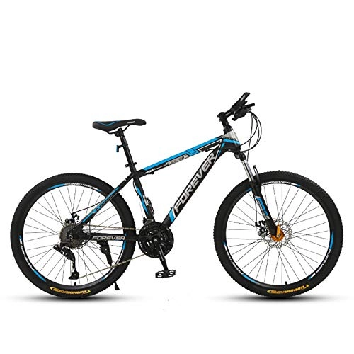 Mountain Bike : WLWLEO Mountain Bike Bicycle for Adult Teens, Lightweight 24 Inch Girl Bike with Shock Absorption Outdoors Sport Outroad Bicycles, C, 24" 21 speed