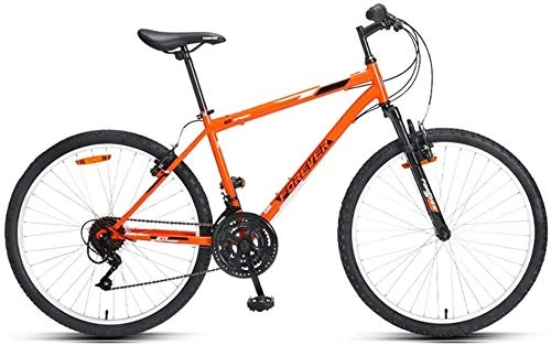Mountain Bike : WQFJHKJDS Mountain Bike 18-speed 26-inch Variable Speed Cross-country Men And Women Daily Work Sports Fitness Bicycle High Carbon Steel Frame (Color : A)