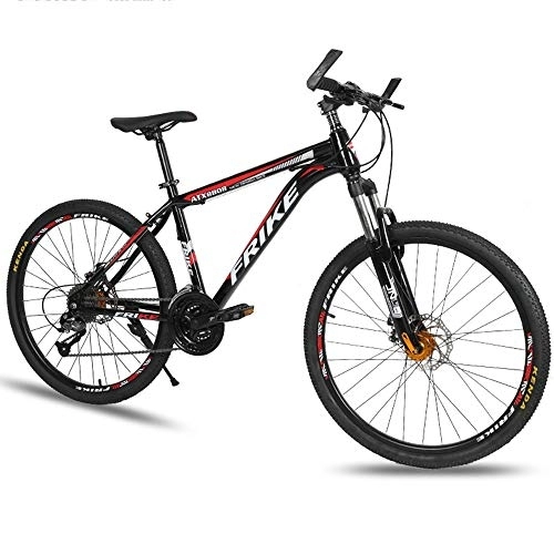 Mountain Bike : XYSQWZ Mountain Bike Adult Men 26 Inch Mountain Bike Full Suspension Road Bike with Disc Brakes 27 Speed Bike Full Suspension Mountain Bike Men and Women