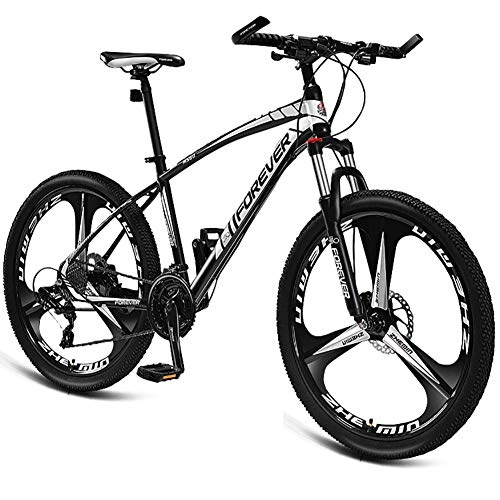 Mountain Bike : ZXASDC Mountain Bike Bicycles, 21 / 24 / 27 / 30 Speed Multiple Specifications to Choose From High Carbon Steel Material Suitable for Bicycle Racing, Etc