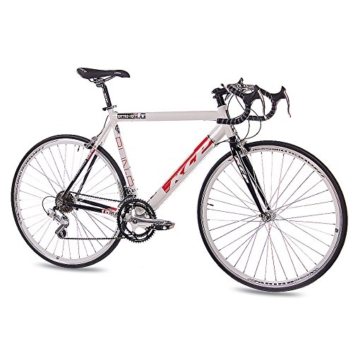 Road Bike : 28KCP ROAD BIKE RUN 1.0ALLOY 14speed SHIMANO white black 28inch (71.1cm), Rahmenhhe: 59 cm