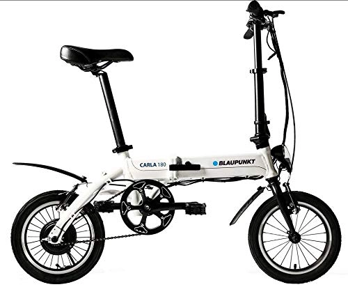 Road Bike : Blaupunkt Carla 180-16 Inch Folding Pedelec, Electric Bike, 13.8 kg, 250 Watt