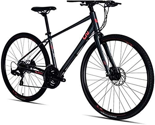 Road Bike : Eortzzpc Ms road bike, lightweight aluminum road bike 21 speed, a road bike with a mechanical disk brake is off-road or cross-country road for motocross