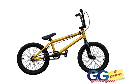 Road Bike : Kink Carve 16" Complete BMX Bike Olympic Yellow 2018 model