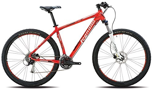 Road Bike : Legnano 600Andalo 29"Disc Bike 24V Red Size 44(MTB) / Bicycle 600Andalo 29" Disc 24S Size 44Red (Suspension MTB Front Suspension)