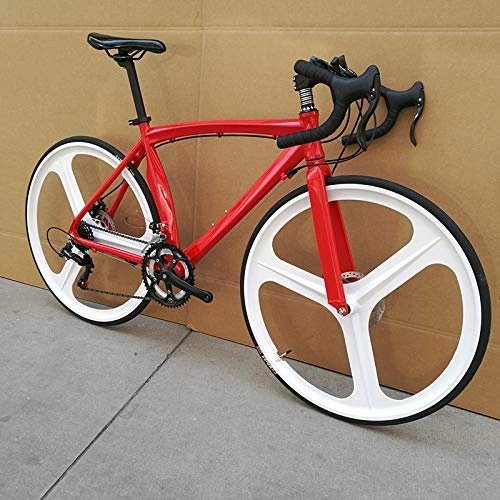 Road Bike : MHUI Road bike 20 speed curved handle road bicicleta aluminum alloy bicycle double disc brake