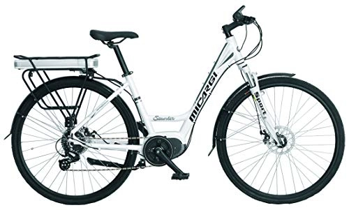 Road Bike : Micargi rear battery center motor city bike 8 speed Saunter