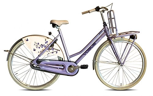 Road Bike : Paris 28 Inch 50 cm Woman 3SP Coaster Brake Purple