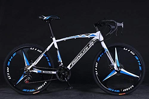 Road Bike : PengYuCheng Adult speed bicycle dead fly bicycle men and women road muscle live fly racing one round student color bicycle q6