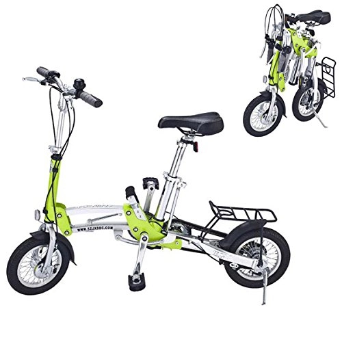 Road Bike : ShopSquare64 Folding Mini Bike 12inch Wheel Ultralight Speed Bicycle