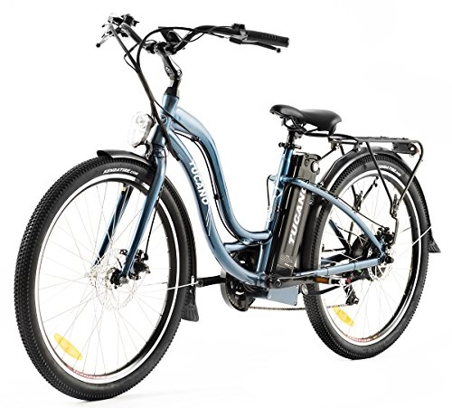 Road Bike : Tucano Bikes Monster X-Road. Reactive Sensor Electric Bike Motor: 500W-48V Maximum Speed: 33KM / H battery samsung: 48V 12AH (Blue Notte).