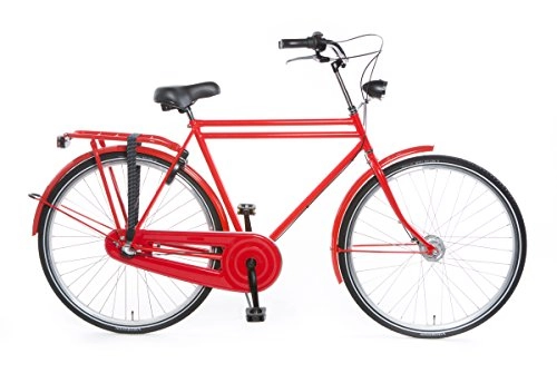 Road Bike : Tulipbikes, classic Dutch bike "Tulip 4", red, 3 speed Shimano, framesize 57cm