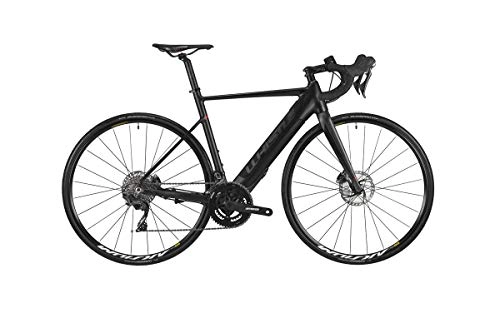 Road Bike : WHISTLE Electric Road Bike Flow Alloy 22v Beam Size 44 Black 2019 (Electric Strip)