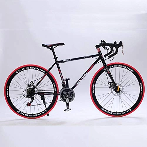 Road Bike : XZM Bikes 2.0 Carbon Road Bike Racing Bike 700C Carbon Fiber Road Bicycle with 16 Speed Derailleur System, Black