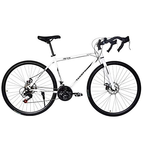 Road Bike : ZSMLB Adult Road Bikes Mountain BikesRoad Bike for Men & Women, Aluminum Full Suspension Road Bike 21 Speed, Disc Brakes, 700c - City Commuter Bike Road Bike Outroad Bike - Outdoor Racing Cy