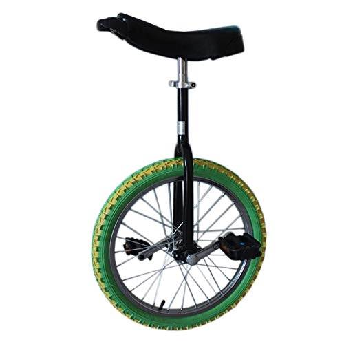 Unicycles : 18 inch Whell Boy's Unicycles for Teens / Big Kids / Small Adults, 12 Year Olds Kids Balance Cycling for Trek Outdoor Sports, Best Birthday Present (Color : BLACK)