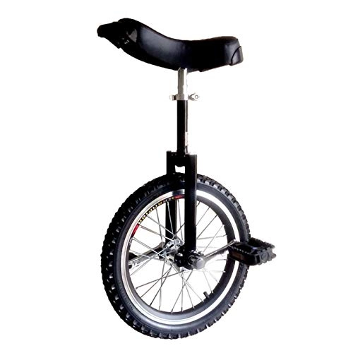 Unicycles : AHAI YU Adults / beginner 24inch black Unicycle, kids / child / female male teen 20 / 18 / 16 inch wheel Balance Cycling bike, Alloy Rim& Leakproof Butyl Tire (Size : 24INCH)
