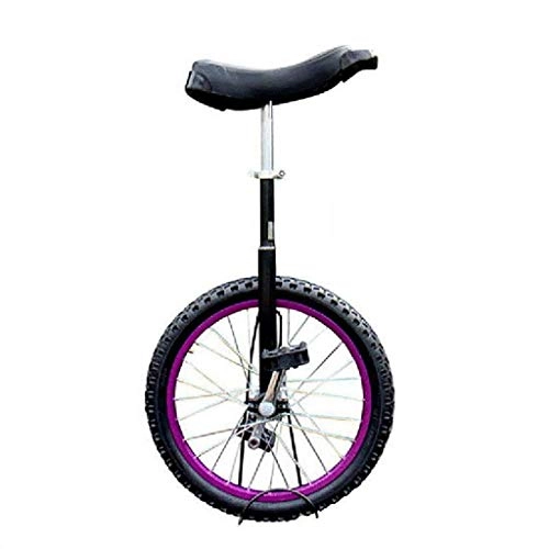 Unicycles : Freestyle Unicycle 16 / 18 / 20 Inch Single Round Children'S Adult Adjustable Height Balance Cycling