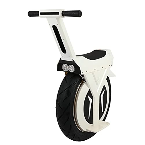 Unicycles : Gmjay Electric Unicycle One Wheel Balancing Electric Scooter Self Balanced Transporter, White