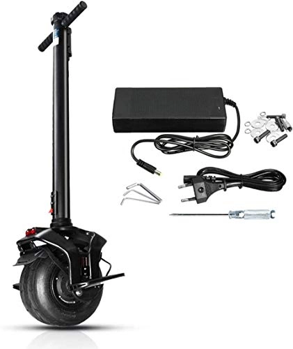 Unicycles : JILIGUALA Unicycle Single Wheel Electric Scooter One Wheel Self Balance Unicycle with Handlebar 500W Hub Motor 10inch 60V Weight 12kg (Size, 10.4), 10.4