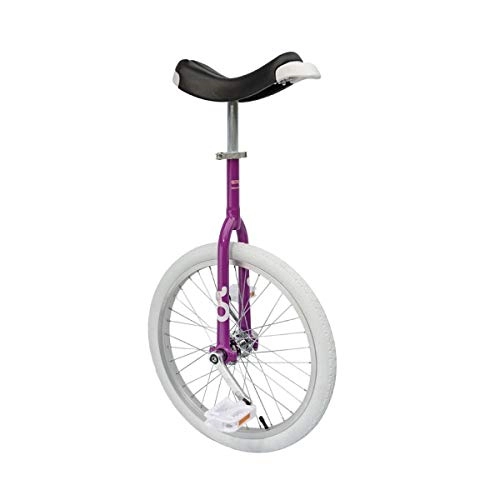 Unicycles : QU-AX Unisex – Adult's OnlyOne Unicycle, White, standard size