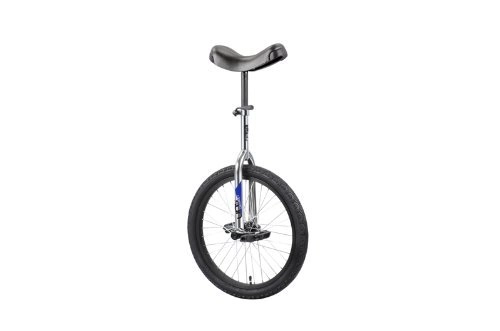 Unicycles : Sun 16 Inch Classic Chrome / Black Unicycle by SUN BICYCLES