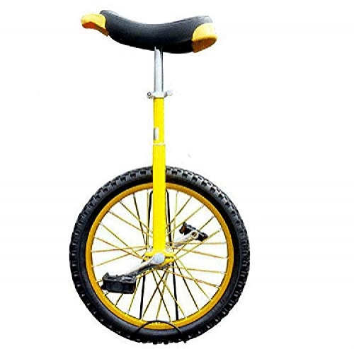 Unicycles : unicycle child puzzle Balance bike adult competitive unicycle bicycle travel weight loss fitness 16 inch / 18 inch / 20 inch / 24 inch 16 inch yellow