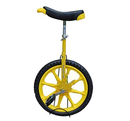 Unicycles : Unicycle Trainer Kids Adults, Bike Bicycle, 1618strong steel frame, pedals contoured ergonomic saddle