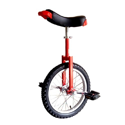 Unicycles : YYLL 20inch Unicycle Children Adult Competitive Unicycle Used for Bicycle Transportation Weight Loss and Fitness (Color : Red, Size : 20inch)