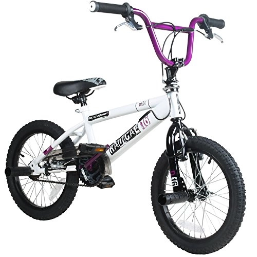 BMX : 16 Zoll BMX Rooster Radical mit Rotor und Pegs , Farbe:lila