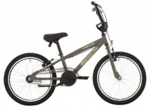 BMX : BMX fiets 20-Zoll- 44 cm Unisex Rcktrittbremse Khaki