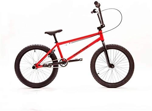 BMX : Hochwertiges langlebiges Fahrrad Erwachsene 20-Zoll-Fancy BMX Bike, Professional Grade Straenfahrrder, Stunt Aktion BMX Fahrrad, Anfnger-Level Fortgeschrittene Aluminiumrahmen mit Scheibenbremsen