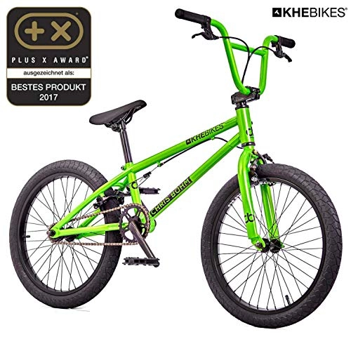 BMX : KHE BMX Fahrrad CHRIS BÖHM grün nur 11, 45kg!