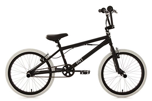 BMX : KS Cycling Fahrrad BMX Freestyle Fatt, schwarz, 20, 603B
