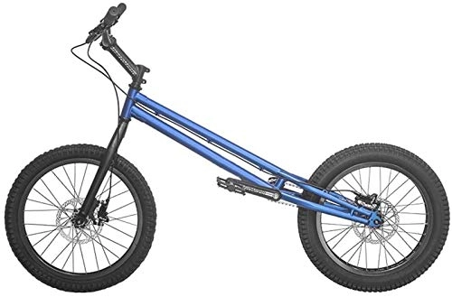 BMX : Leichtes, ausgefallenes Kletterrad für Erwachsene, geeignet für Anfänger und Fortgeschrittene, Straßen-BMX-Räder, Stunt-Action, Klettern, Fahrrad, 50, 8 cm Räder, Lagerräumung (Farbe: Blau)