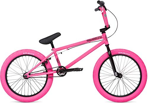 BMX : Stolen Casino 20" 2020 Freestyle BMX Fahrrad (21" - Cotton Candy Pink)