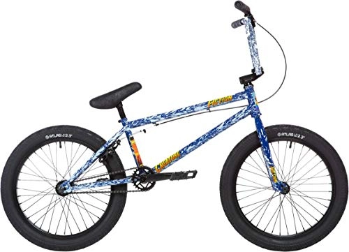 BMX : Stolen X Fiction Creature 20" 2020 Freestyle BMX Bike (21" - Angry Seas Blue)