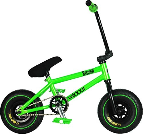 BMX : Wildcat Amazon Original 1A Kinder Mini BMX Bike Park grün ohne Bremse