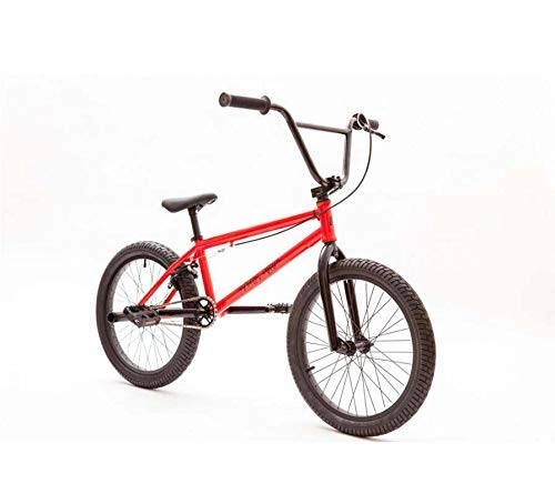 BMX : ZTBXQ Fitness Sport im Freien 20-Zoll-BMX-Bikes für Anfänger bis Fortgeschrittene Aluminiumlegierungsräder Rahmen aus hochkohlenstoffhaltigem Stahl und U-Griffe