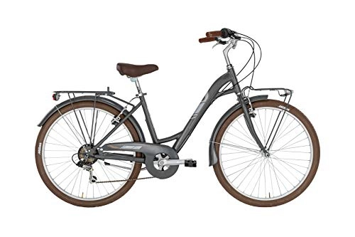 City : Alpina Bike 26 Zoll Cityrad Damen Viscontea Dorothy 6 Gänge Grau 46 cm Rahmengröße