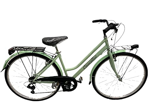 City : Fahrrad, 28 City-Bike, Shimano, 6 V, Beige