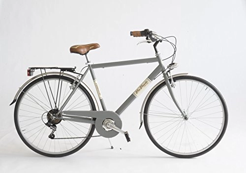 City : Fahrrad 605 Herren Made in Italy via Veneto, grigio gallante