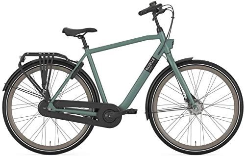 City : Gazelle Esprit T7 Nexus Freilauf Trekking Bike 2022 (28" Herren Diamant 54cm, Petrol Matt (Herren))