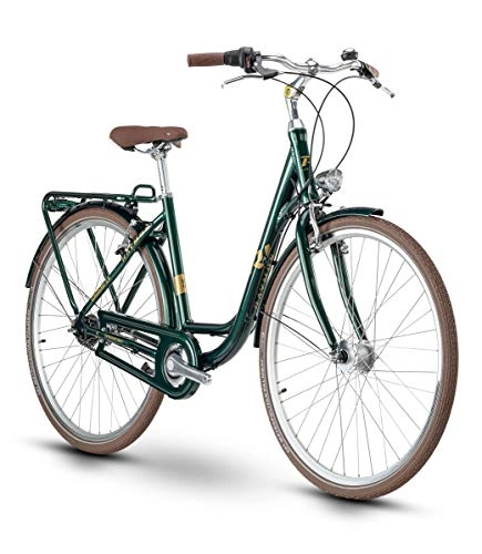 City : RAYMON Classicray 2.0 Unisex Retro City Fahrrad grün 2020: Größe: 48 cm