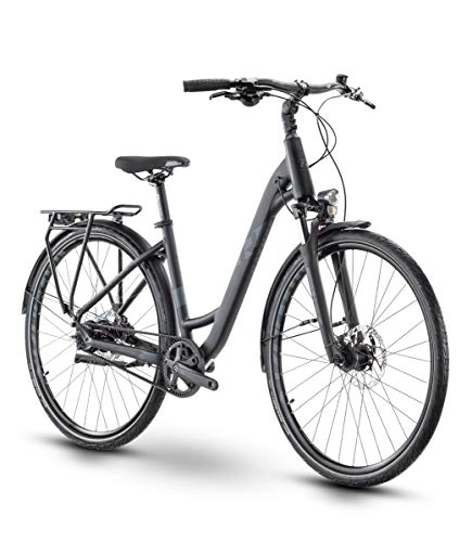 City : RAYMON Tourray 6.0 Wave Unisex Trekking Fahrrad schwarz 2021: Größe: 50 cm / M