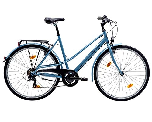 City : tretwerk DIREKT gute Räder City Explorer 28 Zoll Citybike, Damen-Fahrrad mit Beleuchtung über Nabendynamo, M