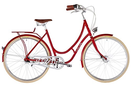 City : Viva Bikes Emilia Classic Damen Dark red Rahmenhhe 47cm 2020 Cityrad
