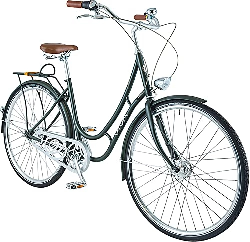 City : Viva Bikes Juliett Classic Damen grau Rahmenhöhe 47cm 2021 Cityrad