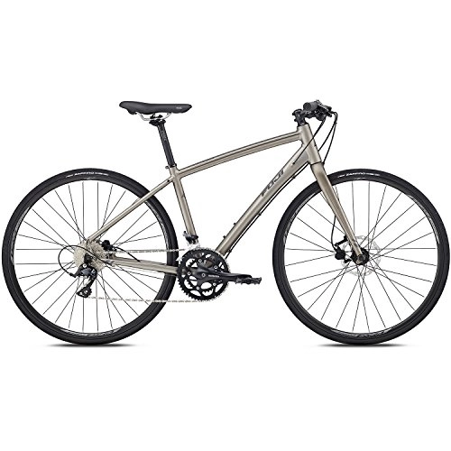 Cross Trail und Trekking : 28 Zoll Crossrad Fuji Silhouette 1.3 Fitness Women Damen Fahrrad, Rahmengrösse:48 cm, Farbe:Satin Stone Silver