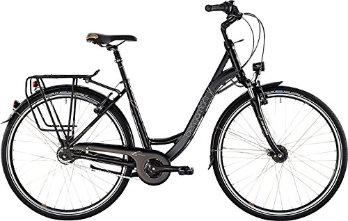 Cross Trail und Trekking : Bergamont Belami Lite N8 28'' Damen Trekking Bike Fahrrad grau / orange 2015: Größe: 56cm (178-186cm)